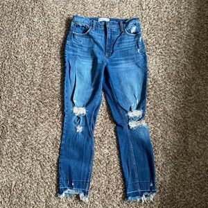 Abercrombie & Fitch “the skinny high rise” jeans